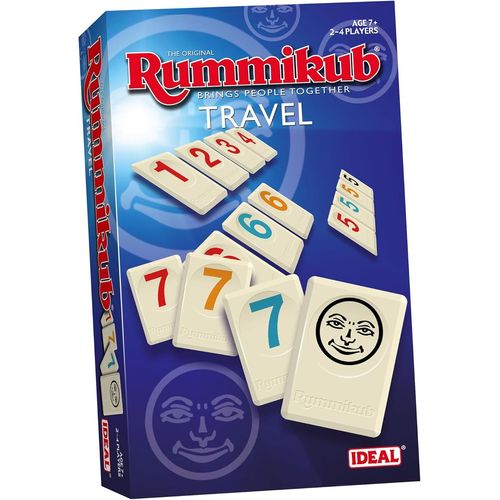 Rummikub Travel Game: Brings People Together , Family Strategy Games , For 2-4 Players , Ages 7+[Z1437]