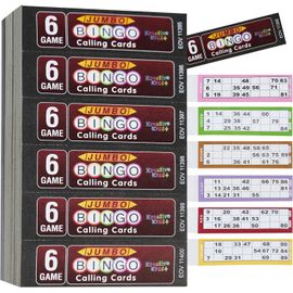 Jeu De Bingo Enfant Adulte Ou Accessoires Loto Carton Loto Billet Tombola Marqueur Bingo Jetons Couleur Bingo Jeux Famille (Livres De Bingo)[Z1491]