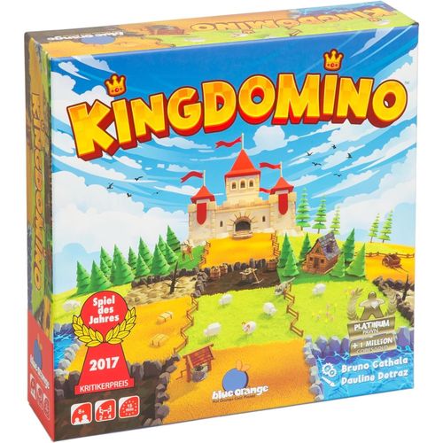 Kingdomino Nouvelle Édition - Jeu De Société Familial - Succès Planétaire - Jeu De Tuiles - De 2 À 4 Joueurs - A Partir De 8 Ans[Z402]