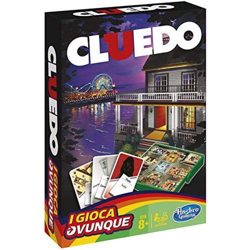 Hasbro Gaming Cluedo De Voyage (Français Non Garanti) Version Italienne[Z964]