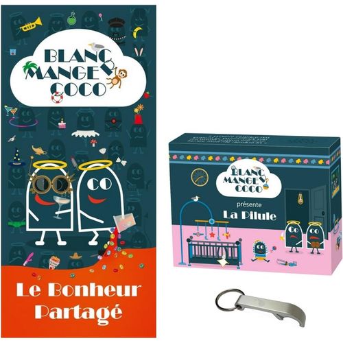 Lot Blanc Manger Coco Le Bonheur Partagé+ Extension La Pilule + 1 Decap Blumie (Bonheur + Pilule)[Z1649]