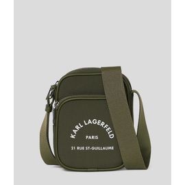 Karl Lagerfeld - Sac Bandoulière Rue St-guillaume, Homme, Kaki, Taille: One Size