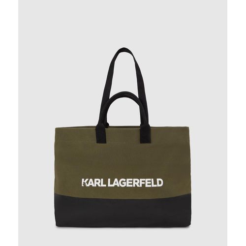 Karl Lagerfeld - Cabas À Logo, Homme, Olive Brûlée, Taille: One Size