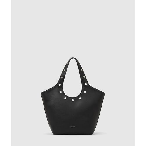 Karl Lagerfeld - Sac Cabas De Taille Moyenne K/rocky Marais, Femme, Noir-nickel, Taille: One Size