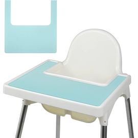 Tapis De Table Bebe, Set De Table En Silicone Pour Chaise Haute, Bébé Splash Tapis Antidérapants Et Résistants Aux Taches Lavable, Anti-Éclaboussures Chaise Haute Pour Enfants Et Tout-Petits