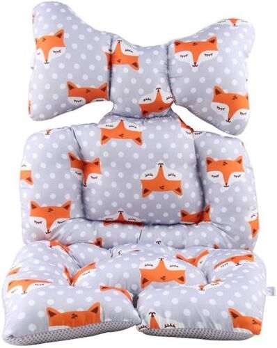 Coussin Bébé Poussette Bébé Chaise Haute Coussin De Coussin De Coton Pad Pour Siège D'auto Et Poussette Réchauffez Coton Épaissie Anti-Hiver Bosse Coupe-Vent Capot Four Seasons Universal