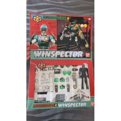 Bandai 1990 - Figurine Winspector - Walter Tector 2 - Vintage
