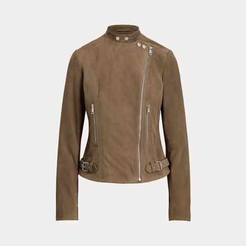 Veste Moto En Chèvre Velours