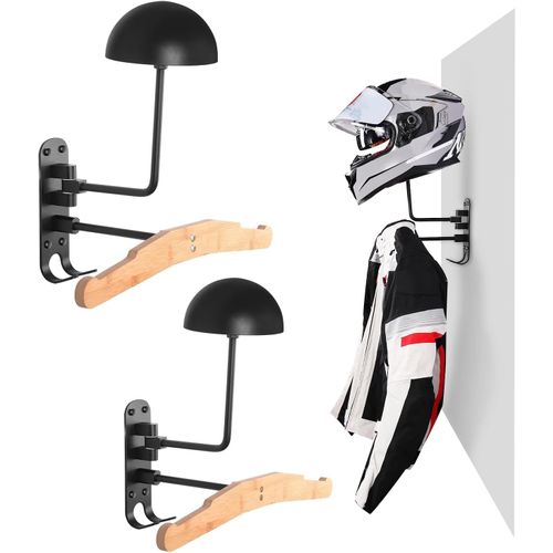 Subzonal-Support De Casque De Moto Mural, Porte Casque Mural Pour Gilet Tactique Porte-Plaque De Casque(2024 Nouveau Style)