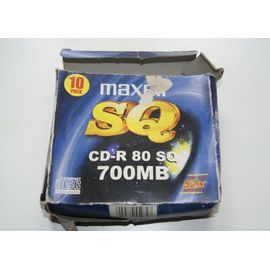 Disques compacts enregistrables Maxell SQ Cd-r