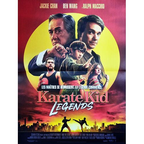 Karate Kid, Legends - Affiche De Cinema Pliée - Format 40x60 Cm - De Jonathan Entwistle Avec Jackie Chan, Ben Wang, Joshua Jackson, Sadie Stanley, Ming-Na Wen - 2025