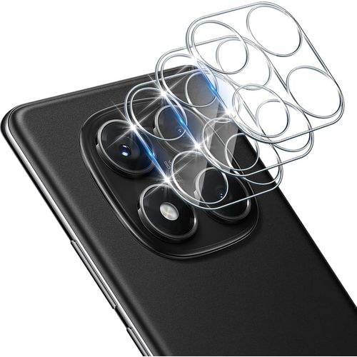CAUC-Protection Objectif Caméra Arrière pour Xiaomi Redmi Note 14 Pro 4G, 9H Dureté Verre Trempé Caméra Film, Anti-Rayures, Sans Bulles Vitre Protecteur [3 PCS]