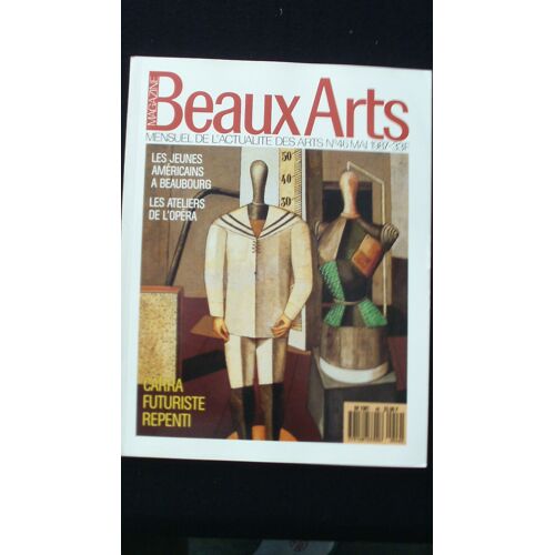 Beaux Arts Magazine 1987 Carra Futuriste Repenti N°/ 46