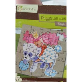 Puzzle avenue mandarine - 25 pièces - KAYA