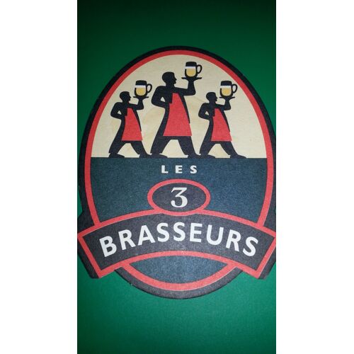 Sous-Bock Les 3 Brasseurs