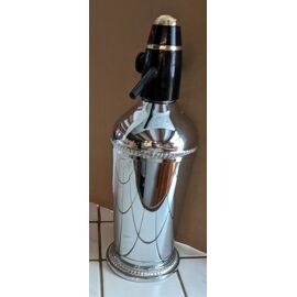 Siphon Argenté / Auto-Siphon Made In France Paris Vintage