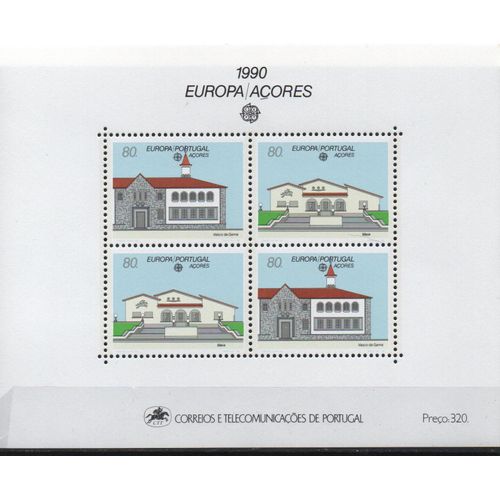 Portugal ( Açores ) Timbre Europa 1990