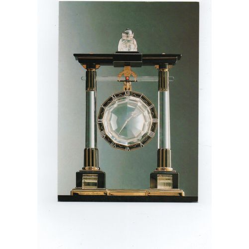 Cartier 1923 - Pendule Mystérieuse - Carte Louis Tirilly/ Editions Paris-Musées.