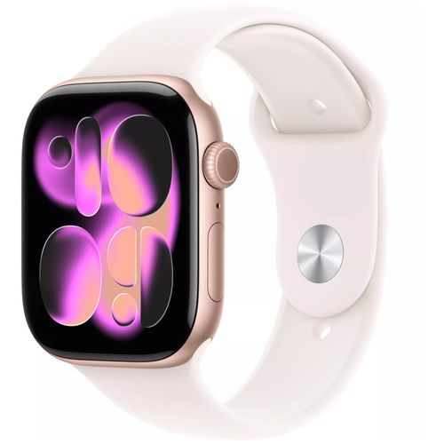 Apple Watch Series 11 - 46 mm - Aluminium Or Rose - S/M