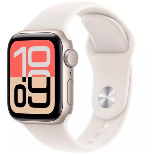 Apple Watch SE 3 - 40 mm - Lumière Stellaire - S/M