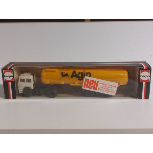 Camion Fiat Tank Agip Herpa 809 207 - 1/87 - Ho-Herpa