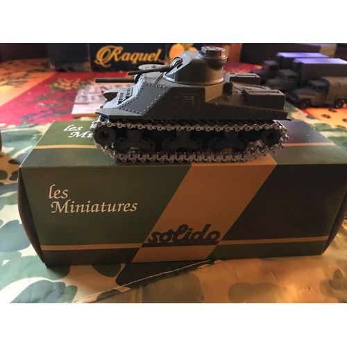 Char Us Gerenal Grant 1/50eme En Zamac De La Marque Solido -Solido-Solido