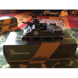 Obusier Automoteur Americain De 105mm M7 B1 Priest Type 1944 1/50eme En Zamac De La Marque Solido -Solido-Solido