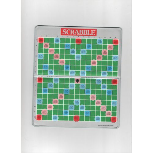 Plateau Scrabble Voyage Magnétique