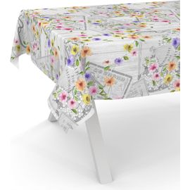 Nappe En Tissu Lavable - En Coton Et Polyester - Motif