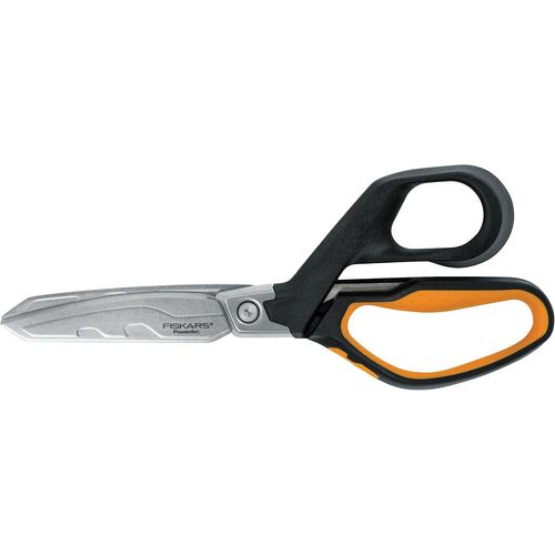 Teppd-Ciseaux Pour Tâches Difficiles, Jusqu'à 30 % Plus Robuste, Longueur 21 Cm, Acier Inoxydable/Plastique Durable, Noir/Orange, Powerarc, 1027204