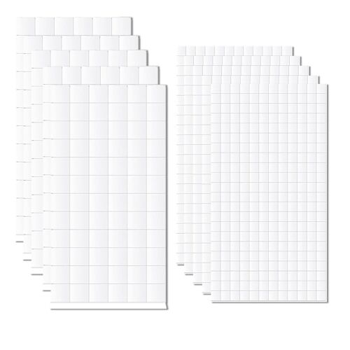 3d Tampons En Mousse Double Face 6x6mm 12x21mm Tampons Adhesif Double Face Pads Adhésifs Double Face, Points Adhésifs Carrés 3d Pour Scrapbooking, Fêtes, Mariage, Art Diy, Fournitures De Bureau