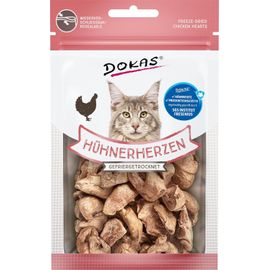 Pata-Dokas Abats Lyophilisés - Friandises De Qualité Supérieure Sans Céréales Pour Chats - Idéal Comme Récompense - 6 X 15 G
