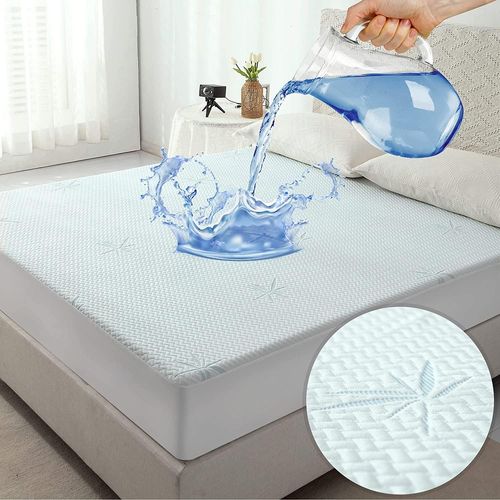 PATA-Rayonne de Bambou Protège Matelas 90x190 - Imperméable Couvre Matelas Oeko-TEX®, Alaise Micro Respirante et Anti Poussière