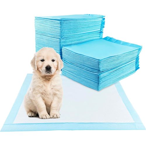 Pata-60 Pièces Alese Jetable, Tapis Absorbant Chien, 60 × 90cm Alaise Jetable Tapis Chien Pipi, Tapis De Propreté Chien, Aleze Impermeable, Pee Pad Apprentissage La Propreté Anti-Fuite Résistante