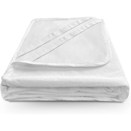 PATA-Protège Matelas 160x200 cm,Oeko-TEX Certifié, Alèse Imperméable en Coton Respirant avec 4 Coins Elastiques
