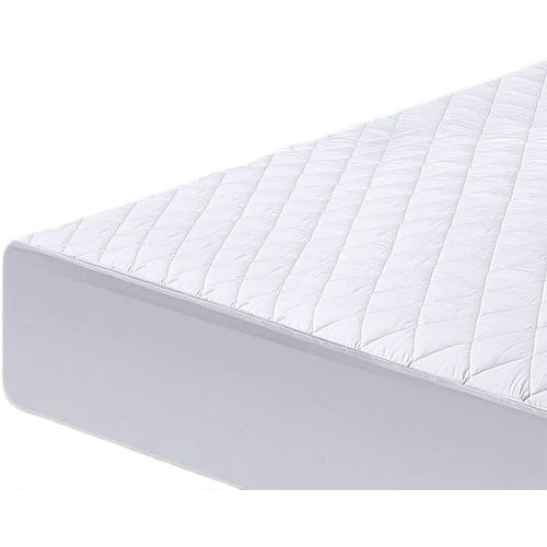 PATA-Protège-matelas matelassé très profond et hypoallergénique - Sur-matelas extensible jusqu'à 30 cm de profondeur - Super king (182 x 200 + 30 cm)