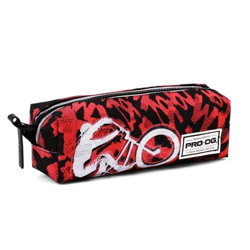 Prodg Prodg Backflip-Square Pencil Case Trousses, 22 Cm, Rouge (Red)