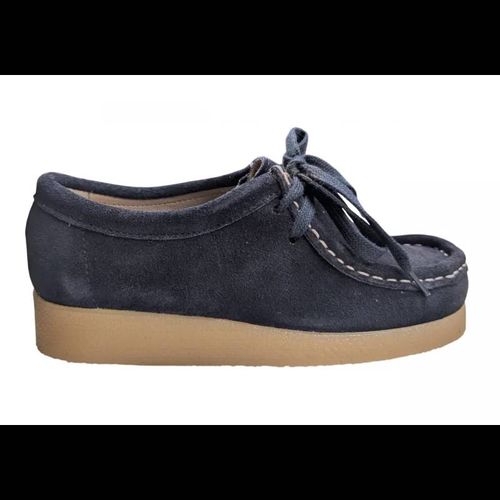 Another Step Mocassins Lacets Marine