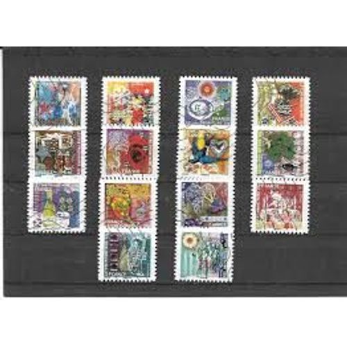 "Meilleurs Voeux" Motifs Divers Série Complète Année 2010 Autoadhésifs N° 493 494 495 496 497 498 499 500 501 502 503 504 505 506 Yvert Et Tellier