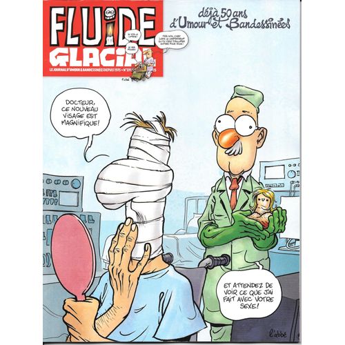Fluide Glacial N° 591 Septembre 2025 Couverture L'Abbe