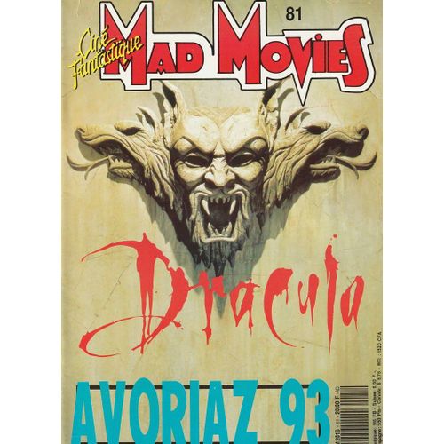 Mad Movies N°81 (Dracula - Avoriaz / Janvier 1993)