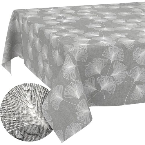Sjzg-Nappe En Tissu De Coton Et Polyester, Lavable, Facile D'entretien, Ronde, Ovale, Rectangulaire, Motif Pissenlit 100 X 140 Cm, Bord Coupé