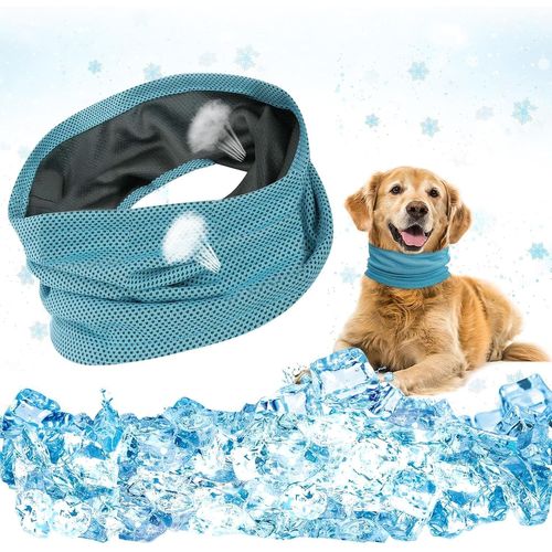 Bandana De Refroidissement Pour Chien, Collier Rafraichissant Chien, Collier D'été Bandana Pour ¿Garder Les Animaux Au Frais - S