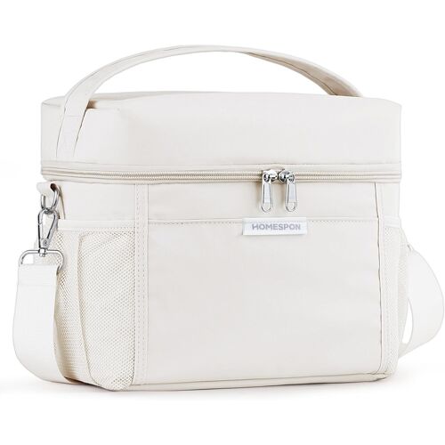 Sac Isotherme À Repas Portable Lunch Bag À Déjeuner Waterproof Avec Feuille D'aluminium Isolée Sac À Main Pliable Pour Femme, Enfant À L¿École Et Au Bureau
