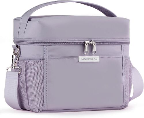 Sac Isotherme À Repas Portable Lunch Bag À Déjeuner Waterproof Avec Feuille D'aluminium Isolée Sac À Main Pliable Pour Femme, Enfant À L¿École Et Au Bureau