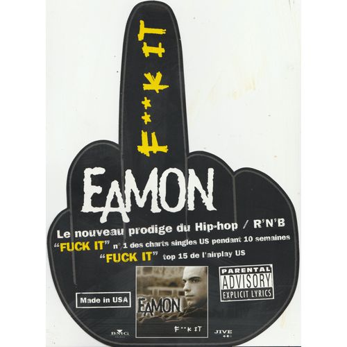Eamon: F*Ck It Presskit - 2 Pages Découpées Avec Infos Presse- 2003