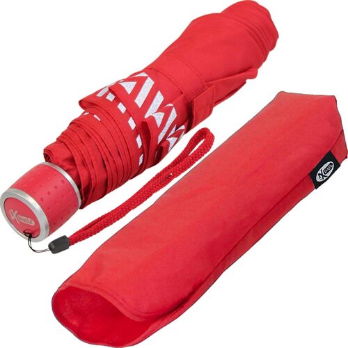 Mini Parapluie Safety Reflex Extra Léger Pour Enfant, Violet, 95 Cm, Parapluie De Poche Avec Ouverture Manuelle