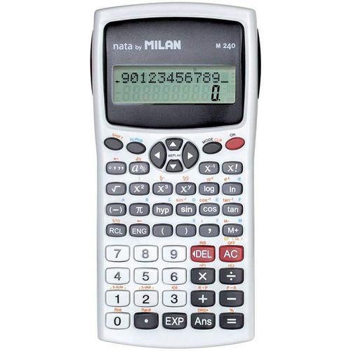Blister calculatrice scientifique 240 fonctions, Sunset lilas-turquoise