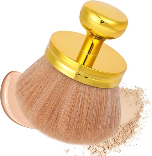 Pinceau De Bronzagepinceau De Maquillage Pour Le Corps Pinceau Autobronzant Pour Fond De Teint Pinceau Applicateur Corporel Pour Protection Solaire Pour Femme,Rose 