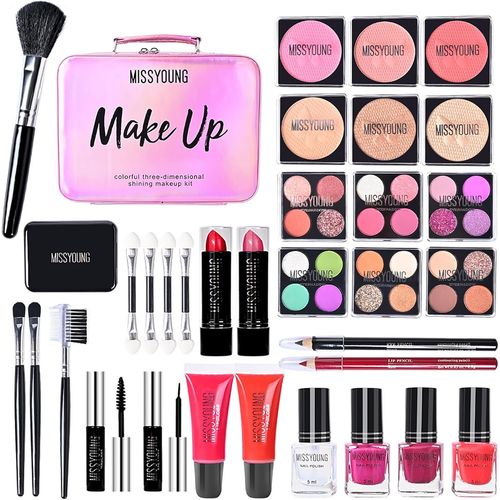 Coffret Maquillage Femmede Maquillage Complète Avec Palette De Fard À Paupières Yeux Maquillage Cosmetics Palettes De Maquillage Professional Boîte De Maquillage - B #6 